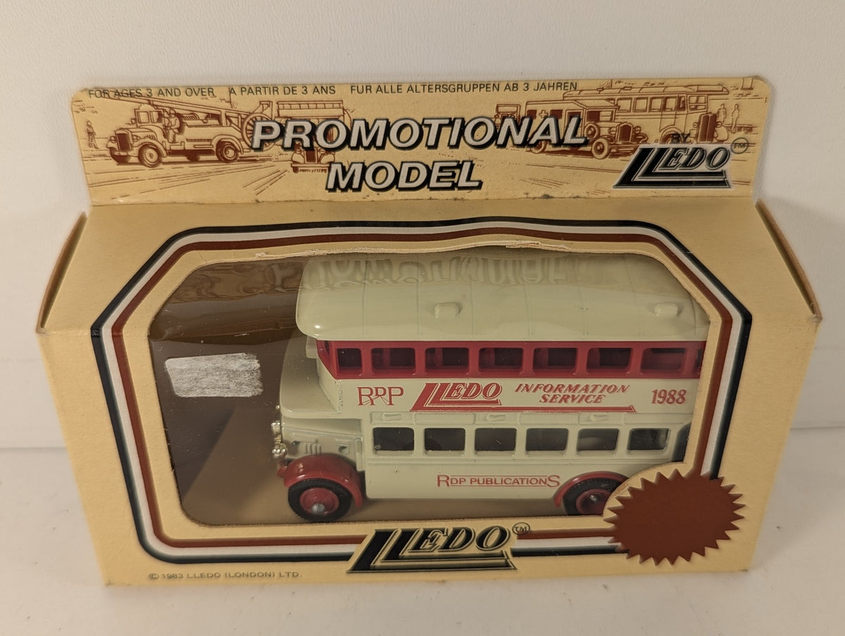 Lledo AEC Regent Double Decker Bus Die-cast Model No. 1