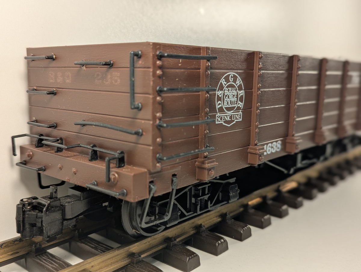 Bachmann 93718BAC G Gauge D&RGW Gondola Car