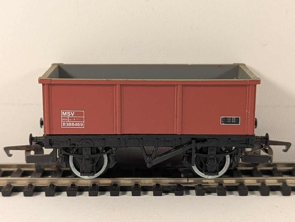 Hornby OO Gauge BR 24.5t MSV Mineral Wagon Goods Wagon B388469 BR Bauxite R232