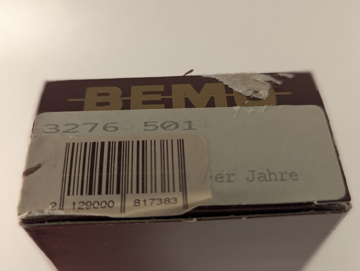 Bemo H0m BVZ 1st Class Coach Passenger Coach A 2071 BVZ Red 3276 501