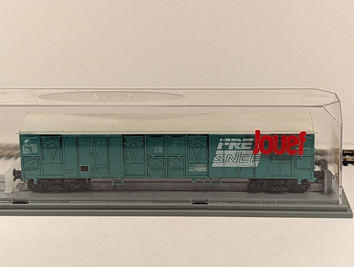 Jouef HO Gauge SNCF Fret Gabs Sliding Wall Van Goods Wagon 82 87 154 4 789-2
