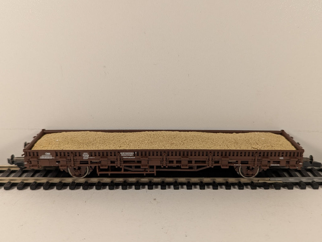Roco HO Gauge ÖBB Abraumwagen Goods Wagon 40 81 9423063-2 ÖBB Brown 47172