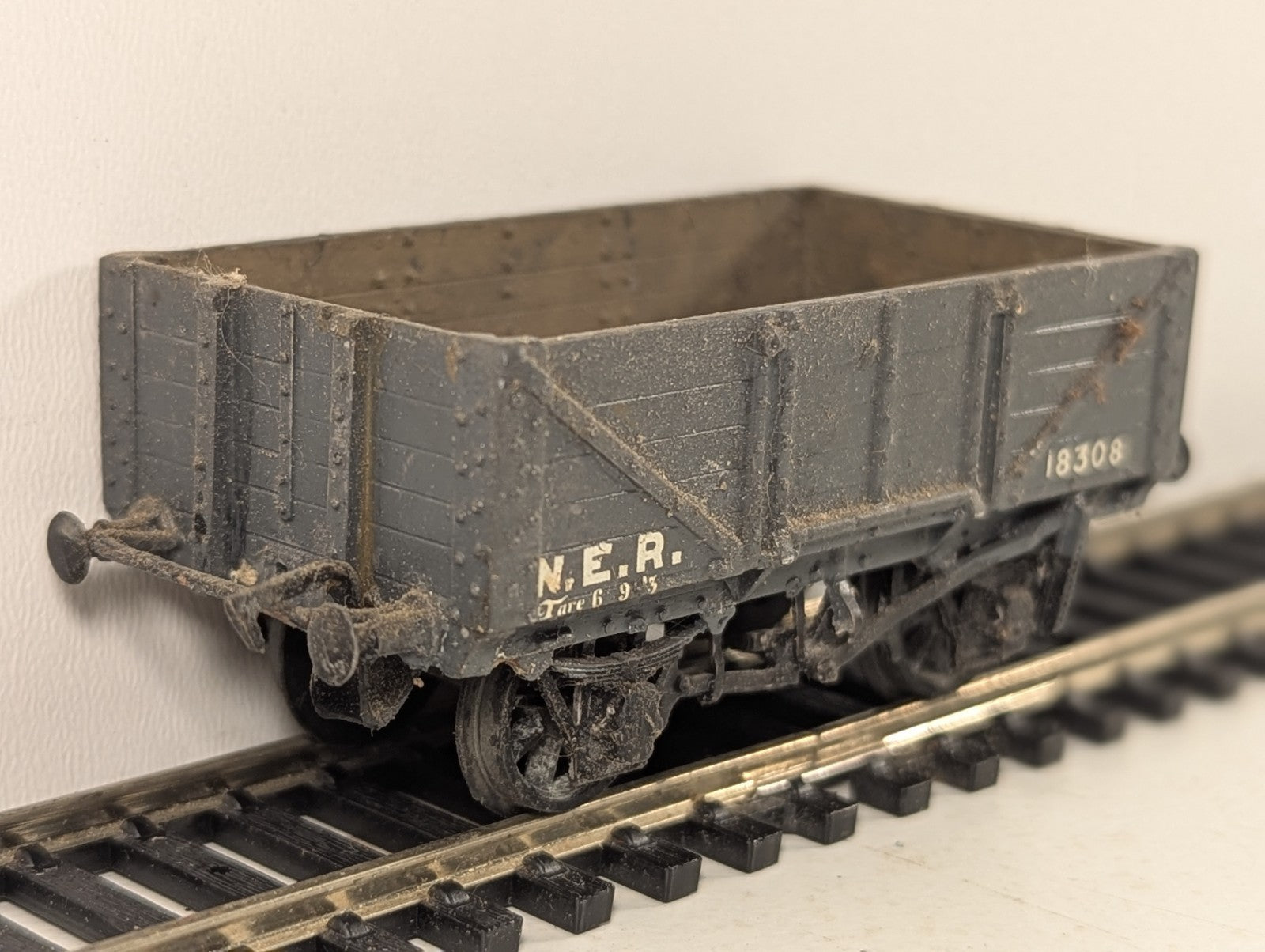 Kitbuilt OO Gauge Midland Railway 1-Plank Open Wagon Goods Wagon 55