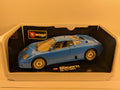 Bburago 1:18 Bugatti EB 110 (1991) Die-cast Model Car Blue 3035