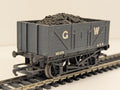 Hornby OO Gauge 5-Plank Open Wagon Goods Wagon 456 GWR Grey