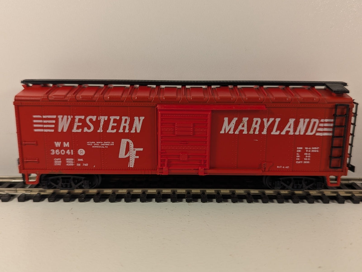 AHM HO Gauge Western Maryland WM 36041 Boxcar