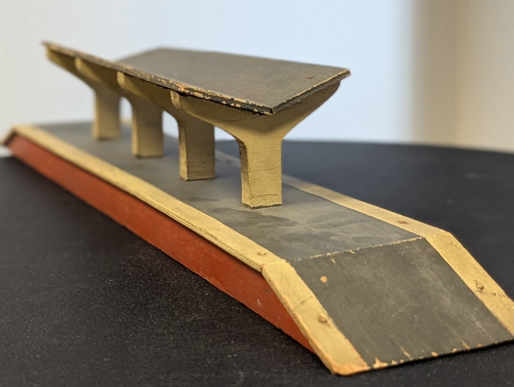 O Gauge Wooden Station Platform