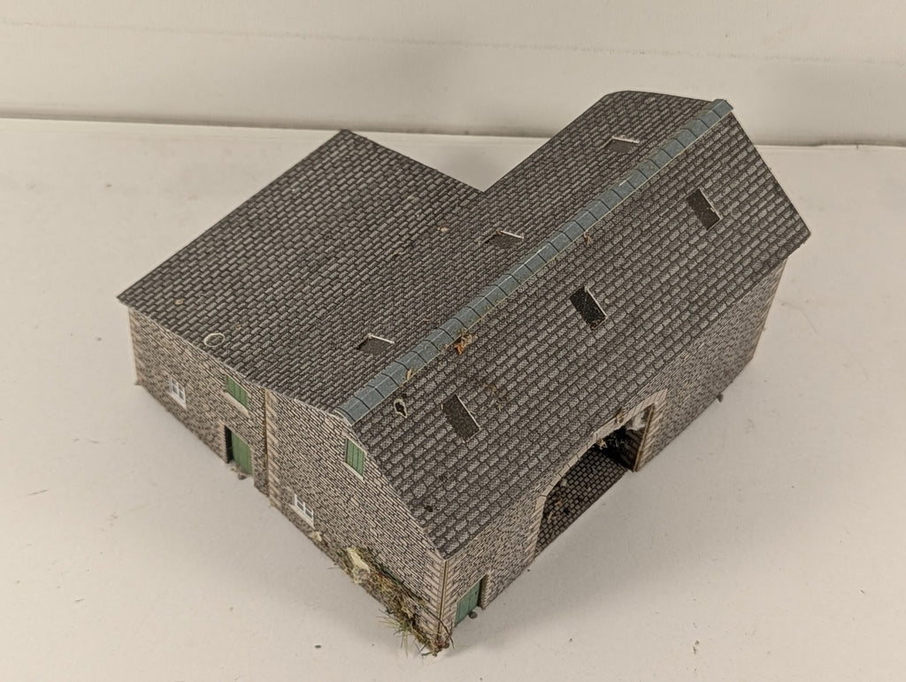 Metcalfe N Gauge Grange Farm Barn Building PO251
