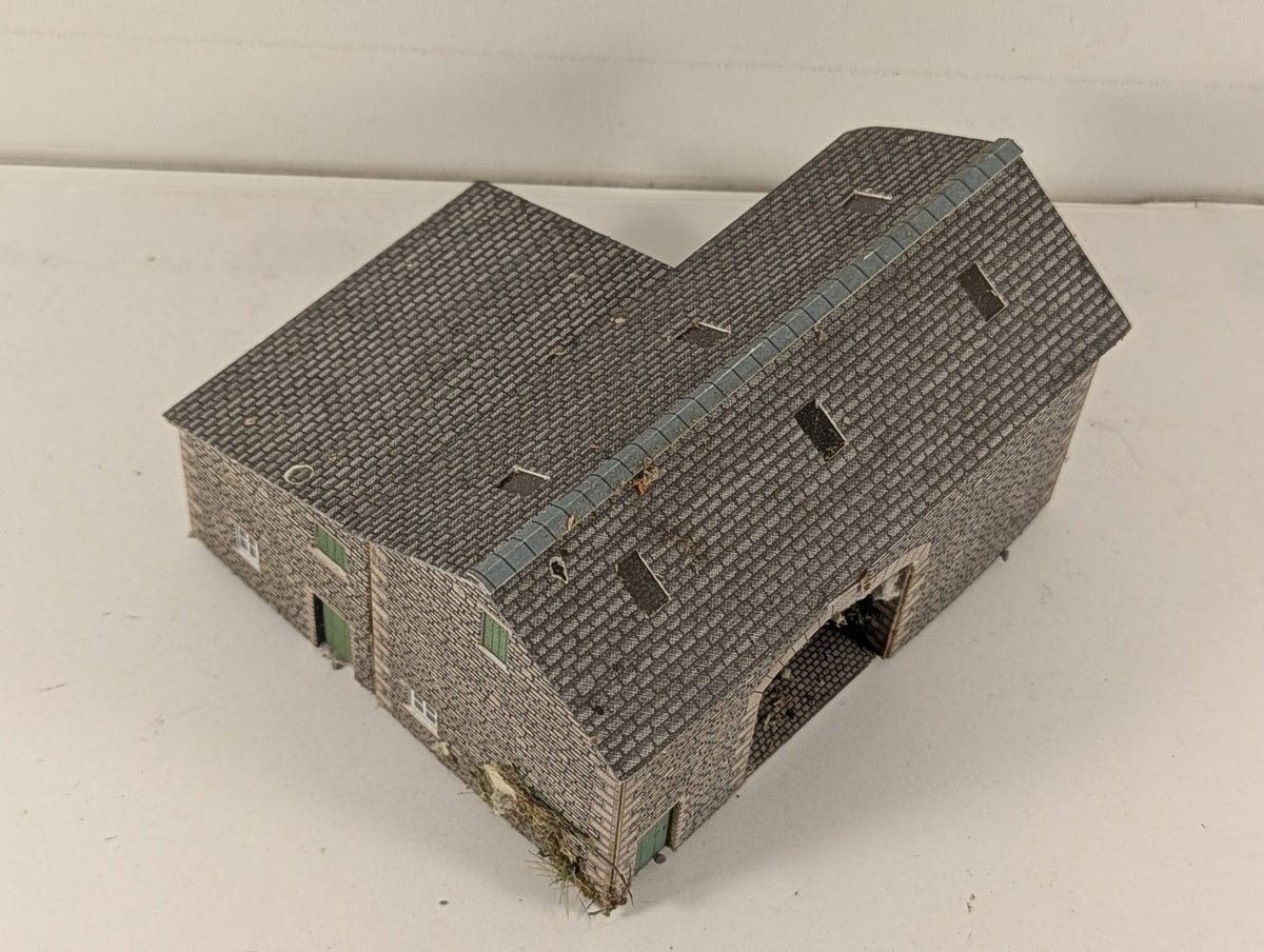 Metcalfe N Gauge Grange Farm Barn Building PO251