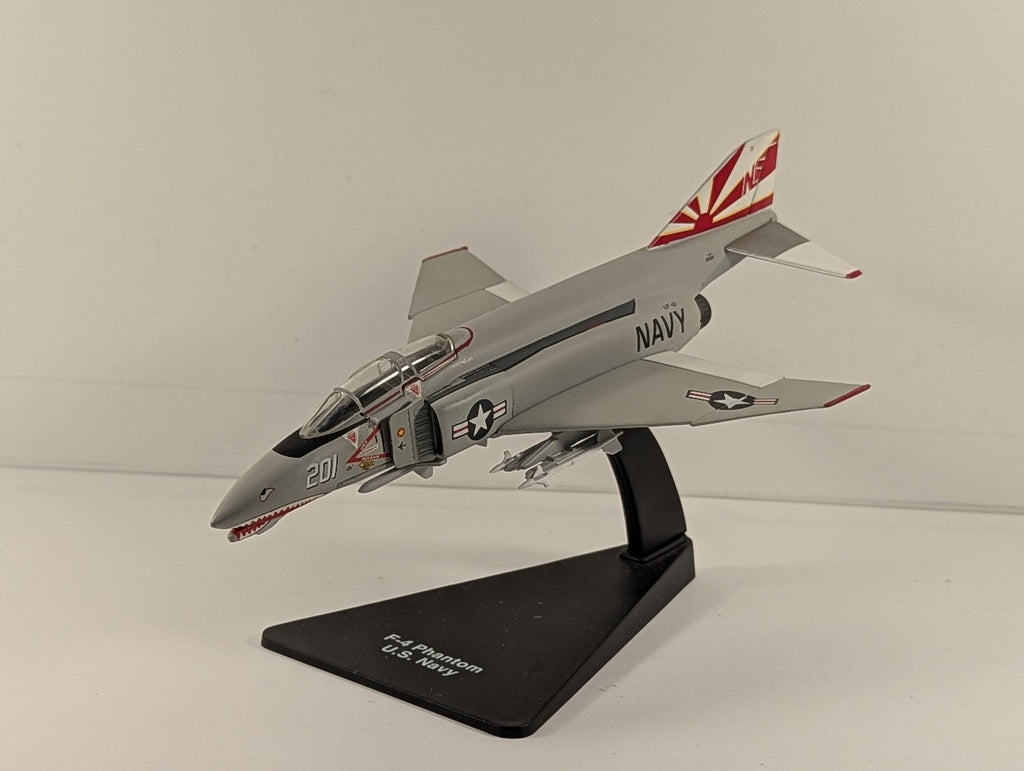 F-4 Phantom Die-cast Model Aircraft 201 U.S. Navy VF-111 Sundowners