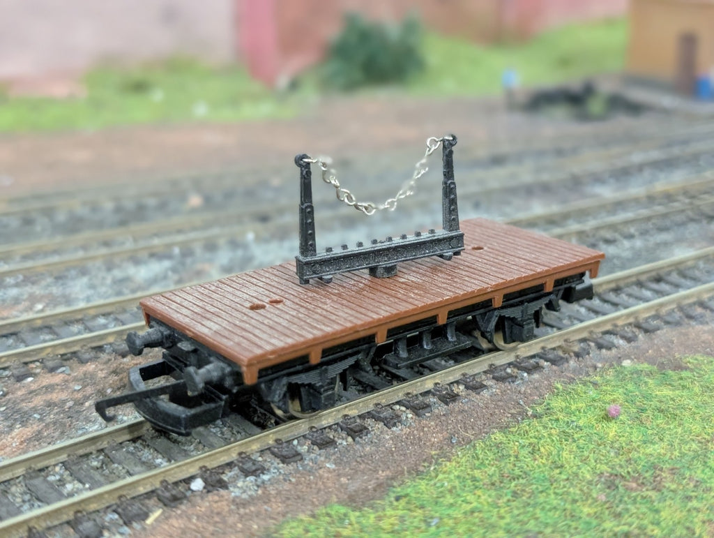 Lima 305681a3 BHA Bogie Steel Curtain Sided Wagon