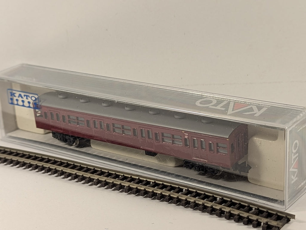 Kato N Gauge JNR Commuter Coach Passenger Coach JNR Brown