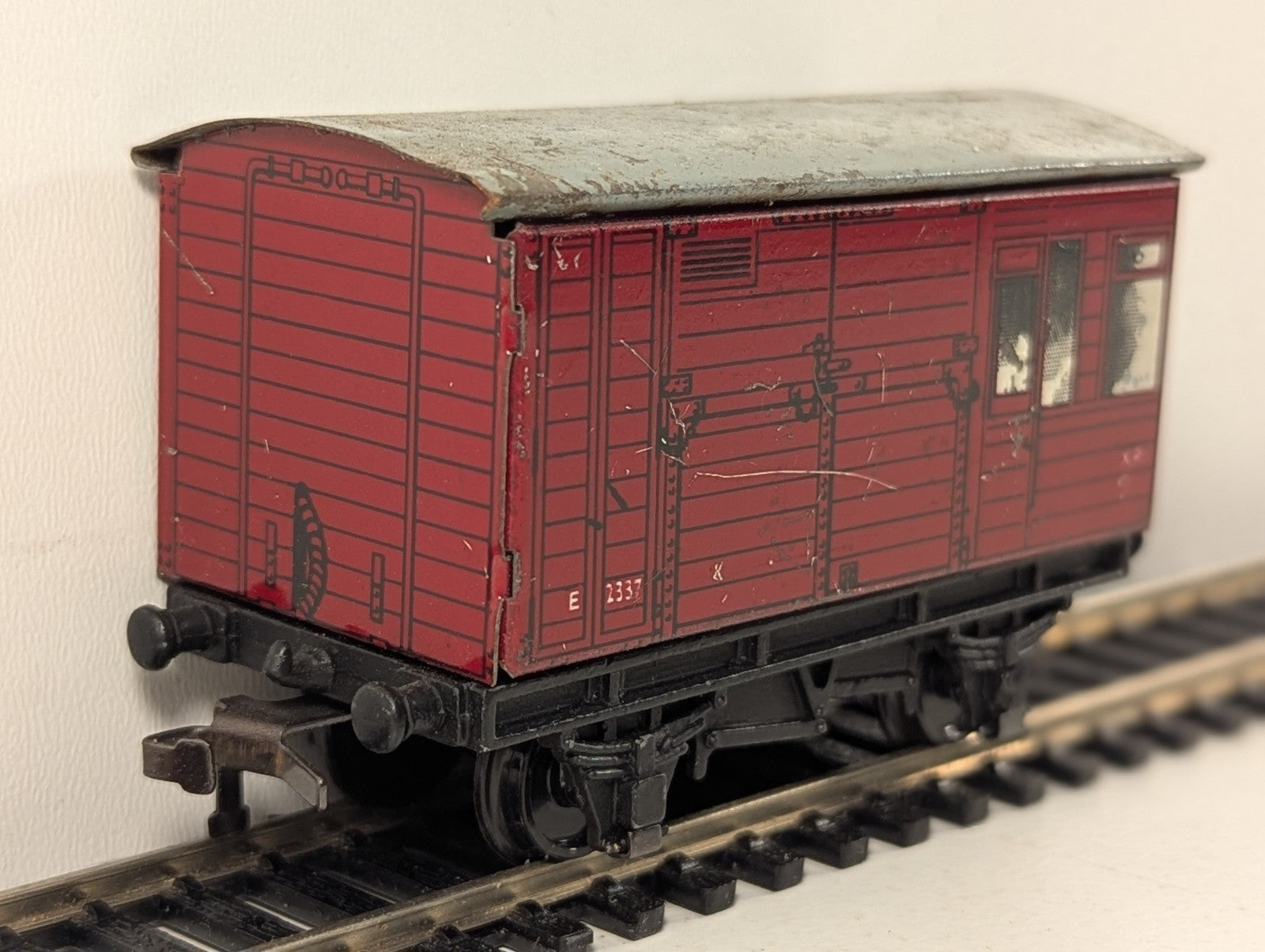 Hornby Dublo BR Maroon Horse Box OO Gauge
