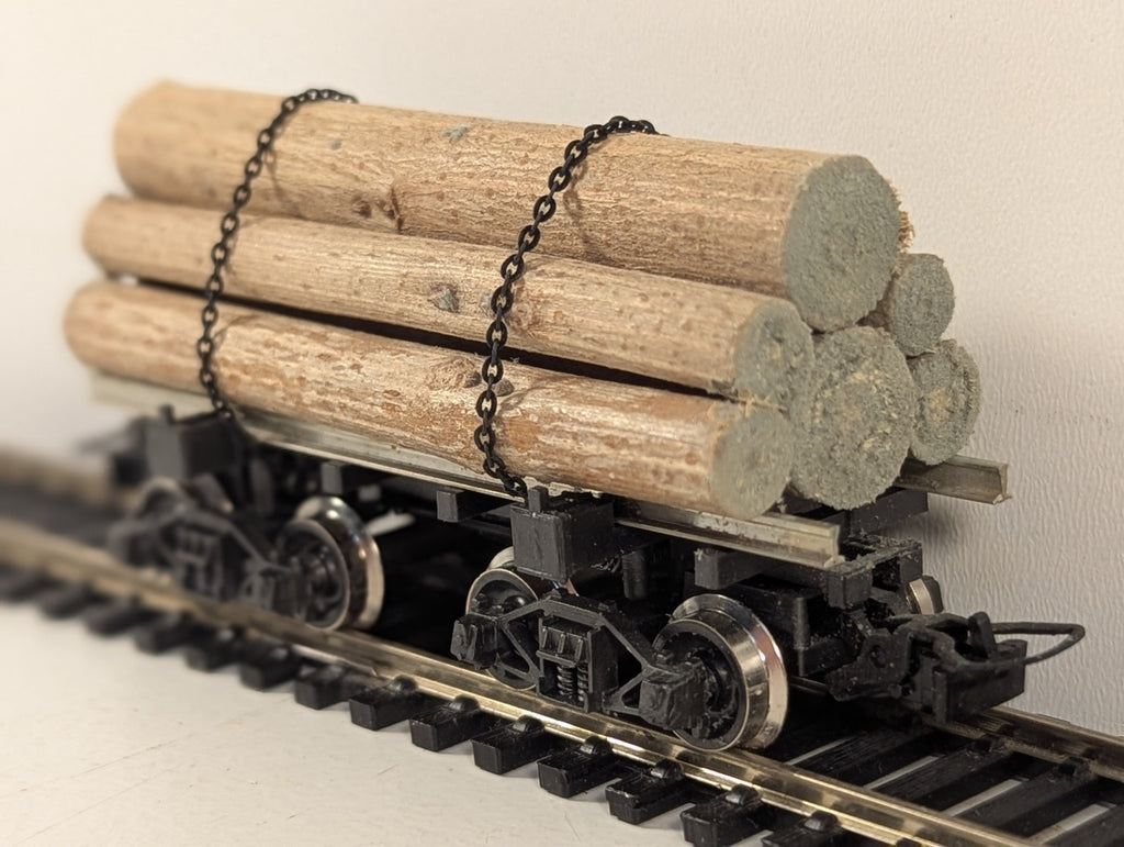 Rivarossi 2349 HO Scale Log Buggy - Boxed
