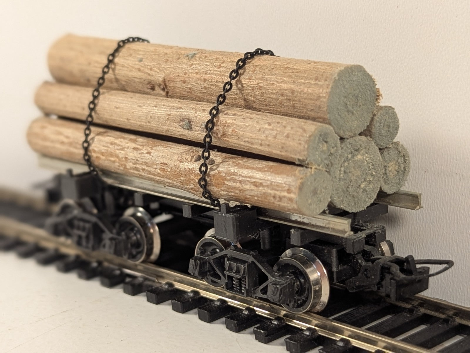 Rivarossi 2349 HO Scale Log Buggy - Boxed