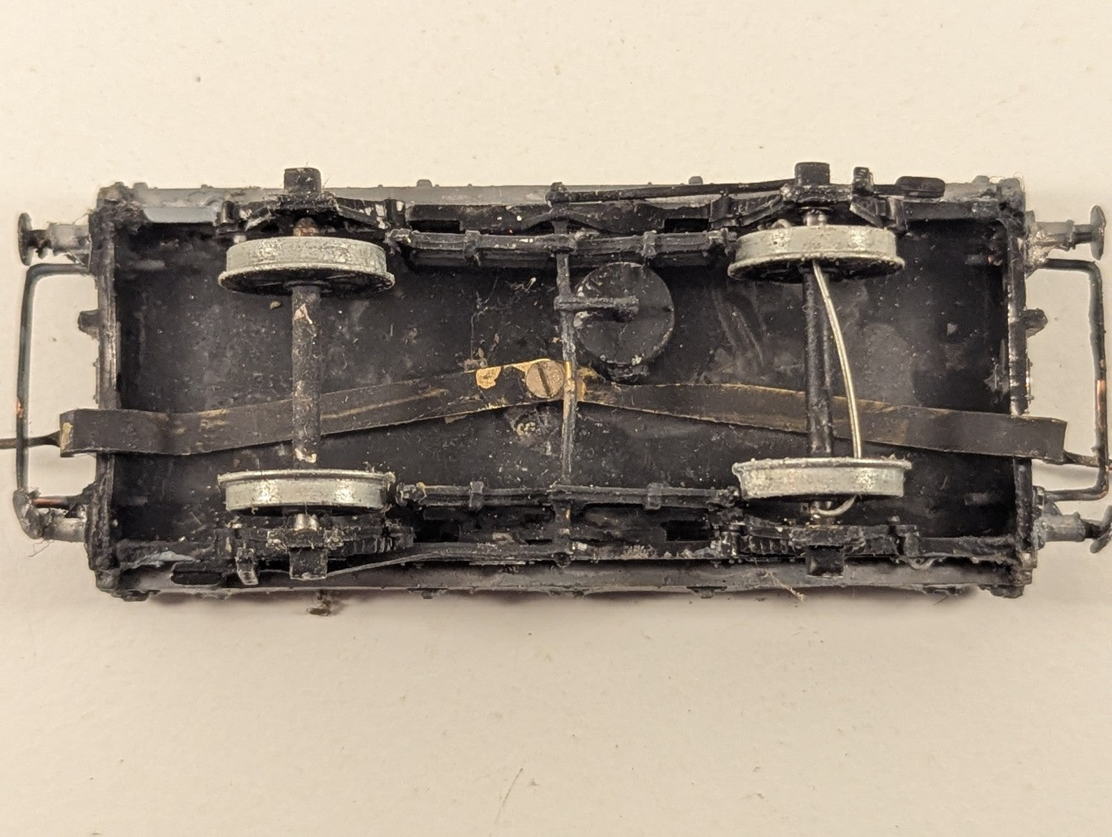 Kitbuilt OO Gauge 7-Plank Loco Coal Wagon Open Wagon 70170 LMS Grey