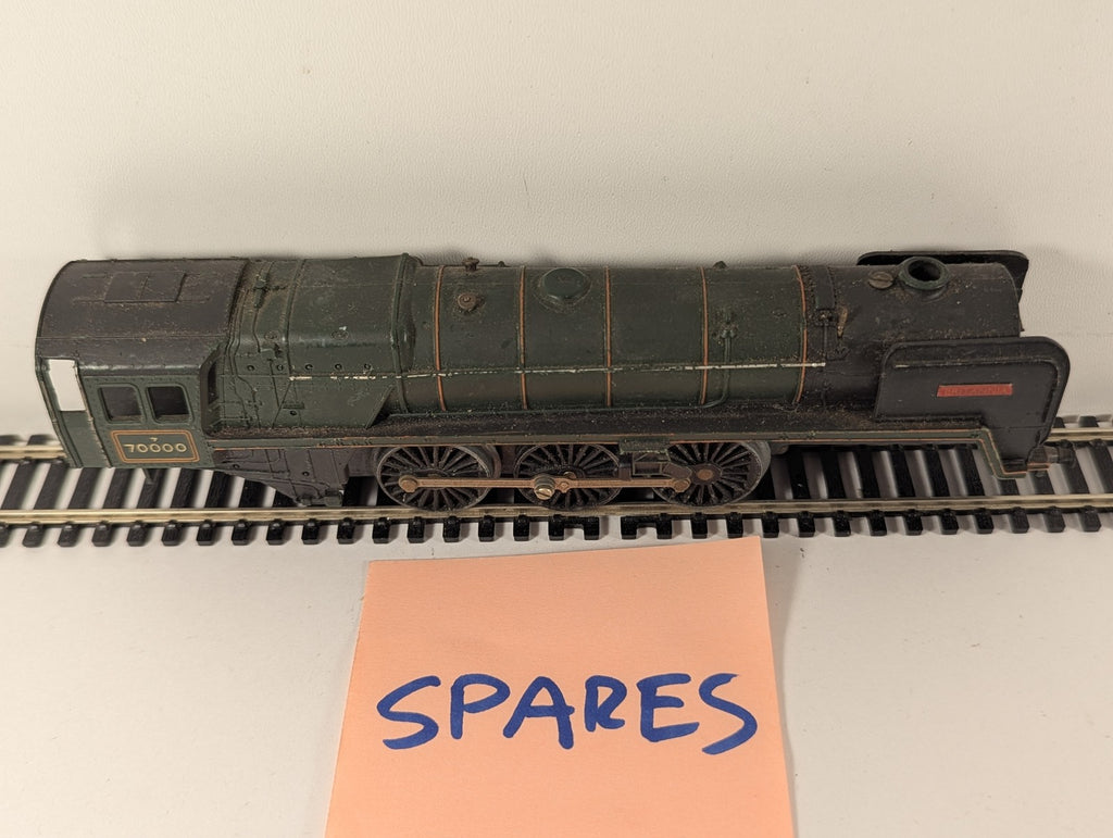 Tri-ang OO Gauge BR Class 7MT Britannia Steam Locomotive 70000 BR Green R259
