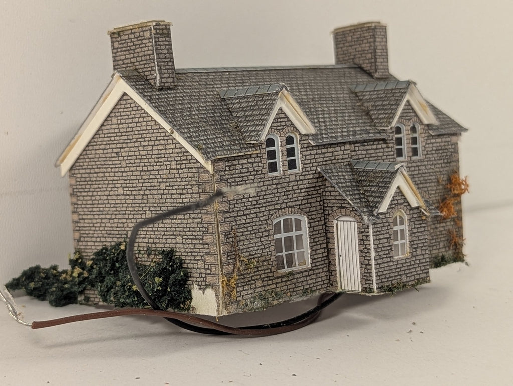 Metcalfe N Gauge Stone Semi-Detached Cottages Building PO254