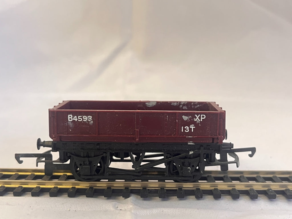 Tri-ang Hornby OO Gauge R113 Maroon Dropside Goods Wagon