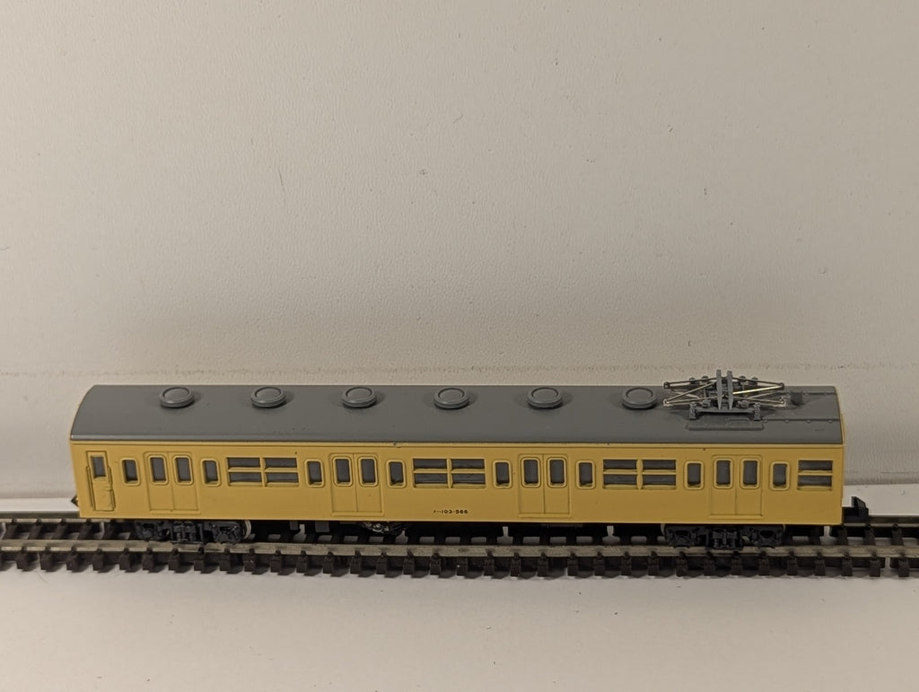 Kato N Gauge JNR 103 Series EMU Coach Kumoha 103-566 Yellow