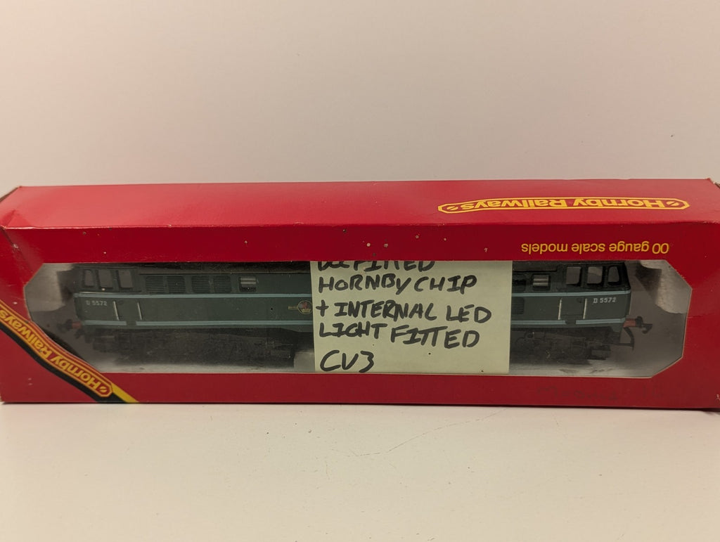 Hornby R357 OO BR Class 31 D5572 DCC Fitted Boxed