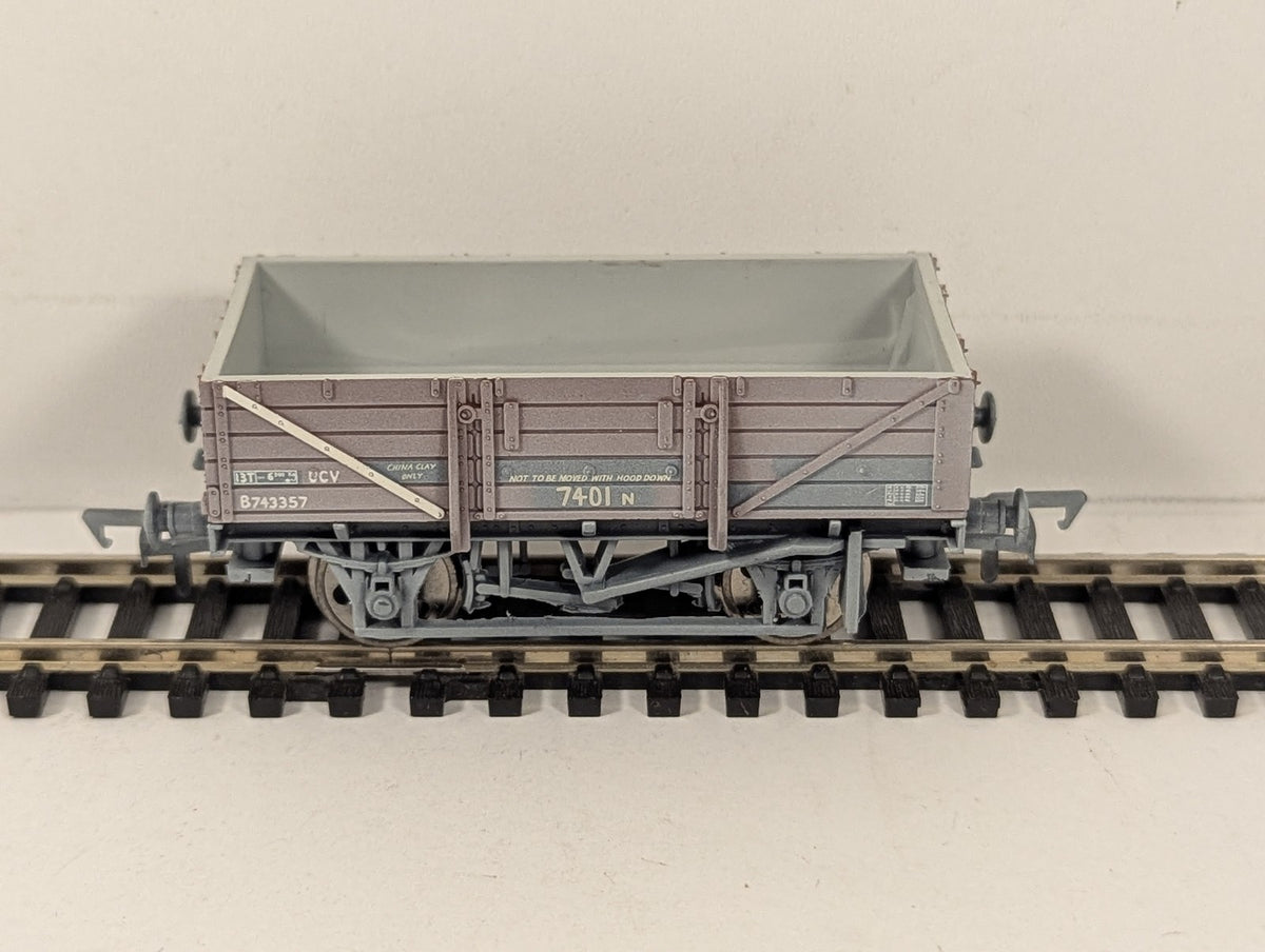 Bachmann OO Gauge China Clay Wagon without Hood Goods Wagon B743357