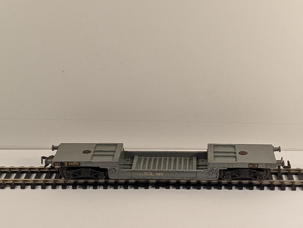 Hornby Dublo 4685 OO Gauge BR Grey 40t Weltrol MV Wagon B901006