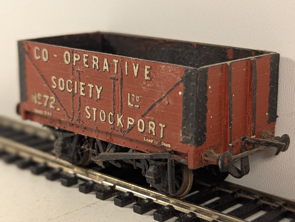 Kitbuilt OO Gauge Co-operative Society Stockport 5-Plank Wagon Open