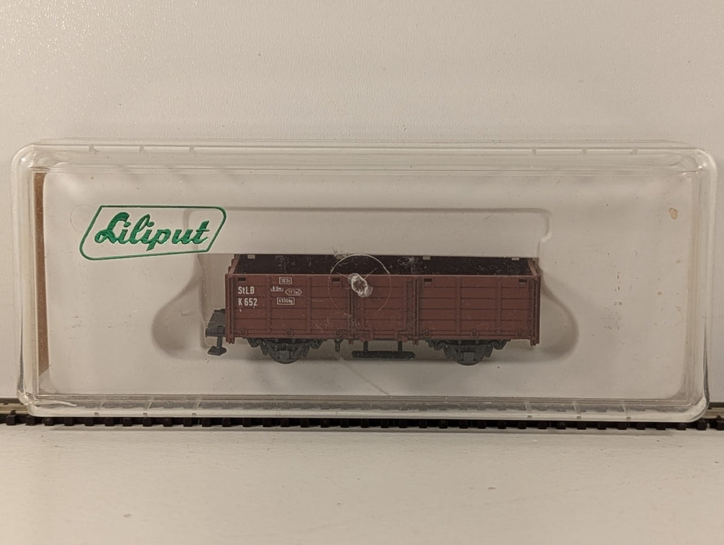 Liliput 950 H0e Gauge Red Open Goods Wagon - Boxed