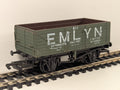 Dapol B170 OO Gauge Emlyn Anthracite Colliery 7 Plank Wagon