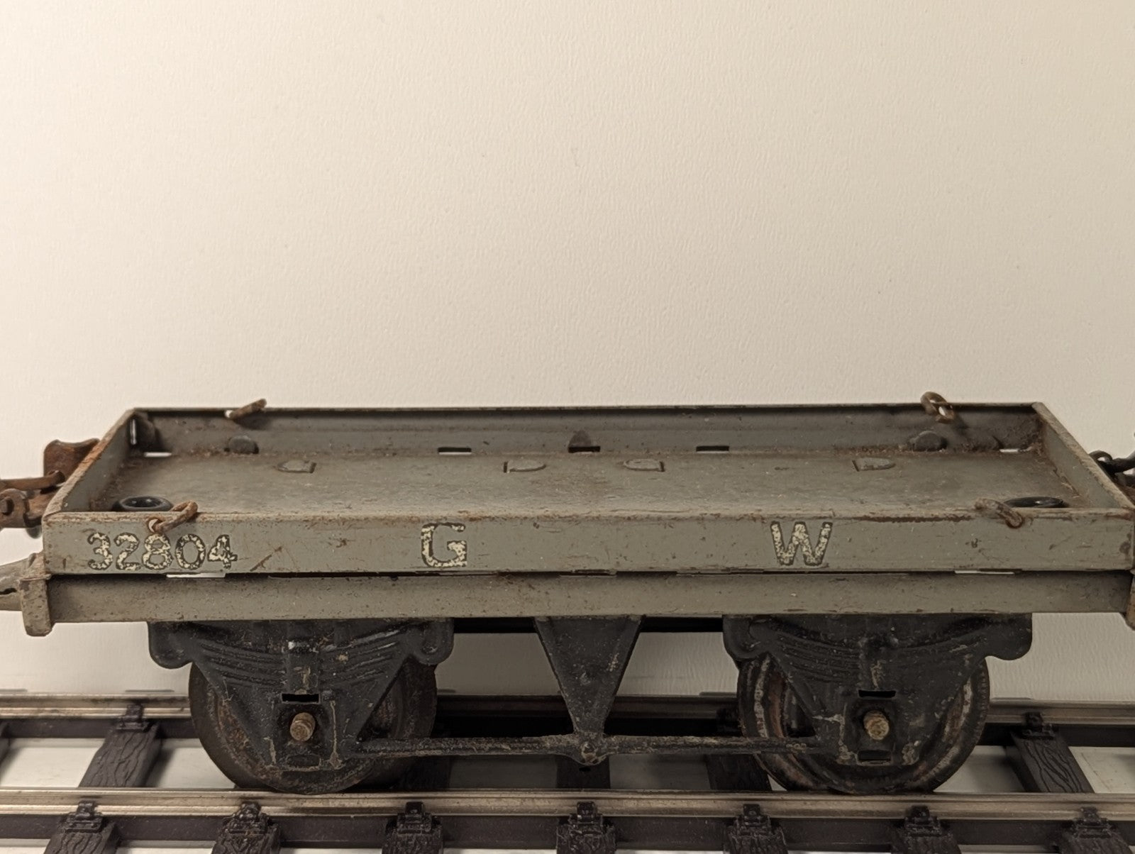 Hornby O Gauge Tinplate GWR Low-Sided Wagon
