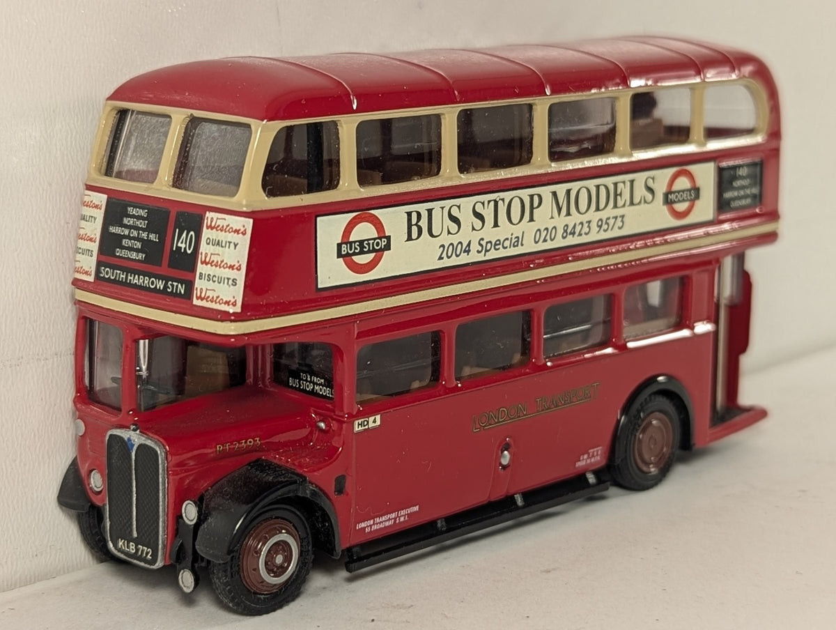 Exclusive First Editions 1:76 Scale AEC RT Double-Decker Bus RT 2393