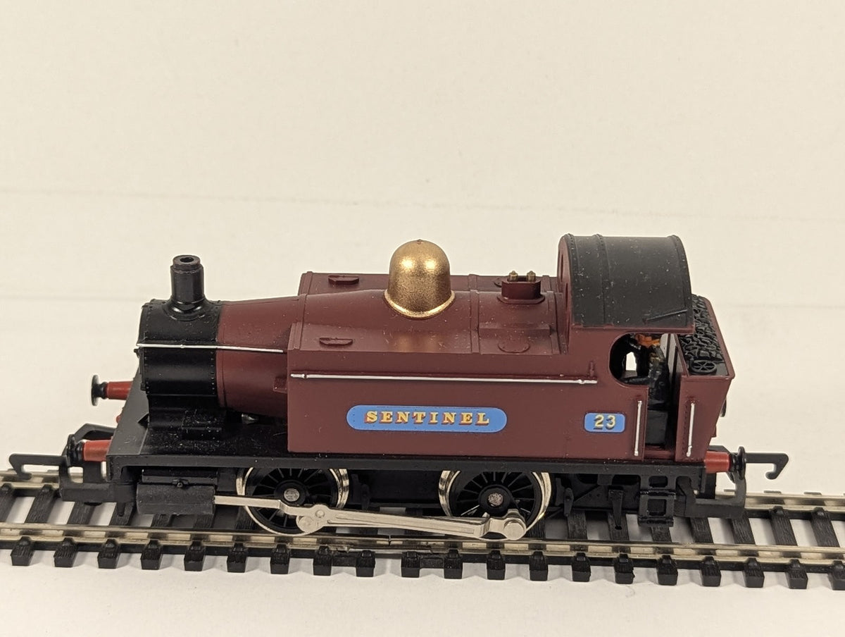 Hornby OO Gauge Industrial 0-4-0T 'Sentinel' Locomotive 23 Maroon