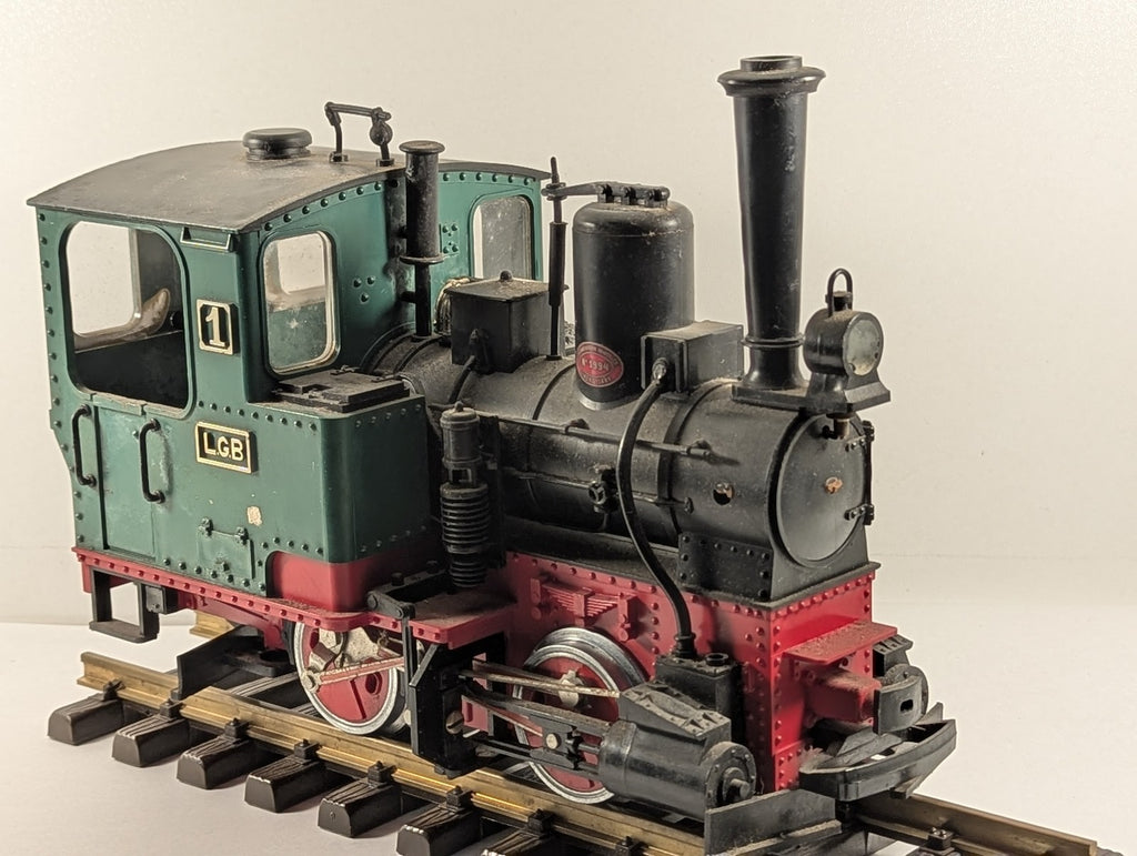 LGB G Gauge Stainz 0-4-0T Steam Locomotive 1 Green / Red 2010