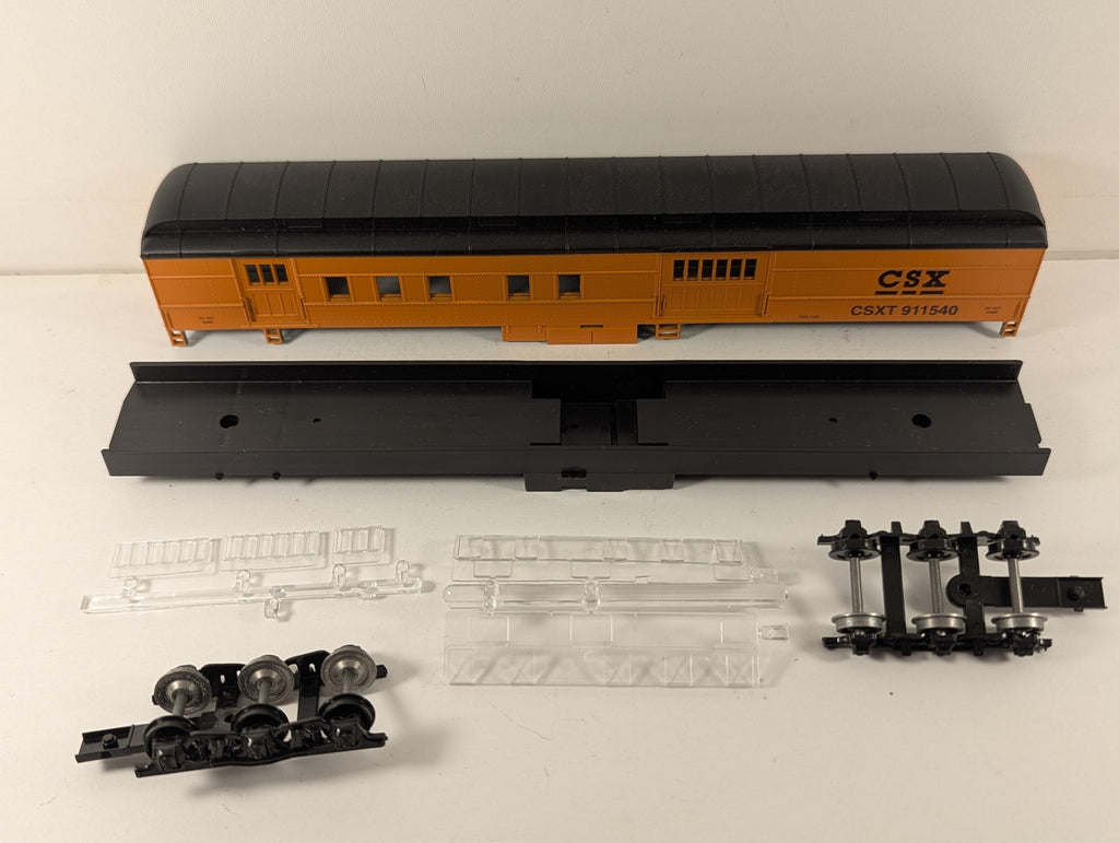 Athearn HO Scale Work Train R.P.O. Passenger Coach 911540 CSX