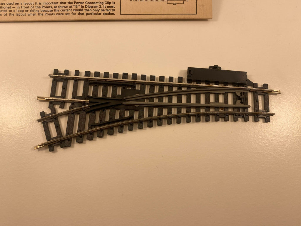 Hornby Steel Left-Hand Points – OO Gauge