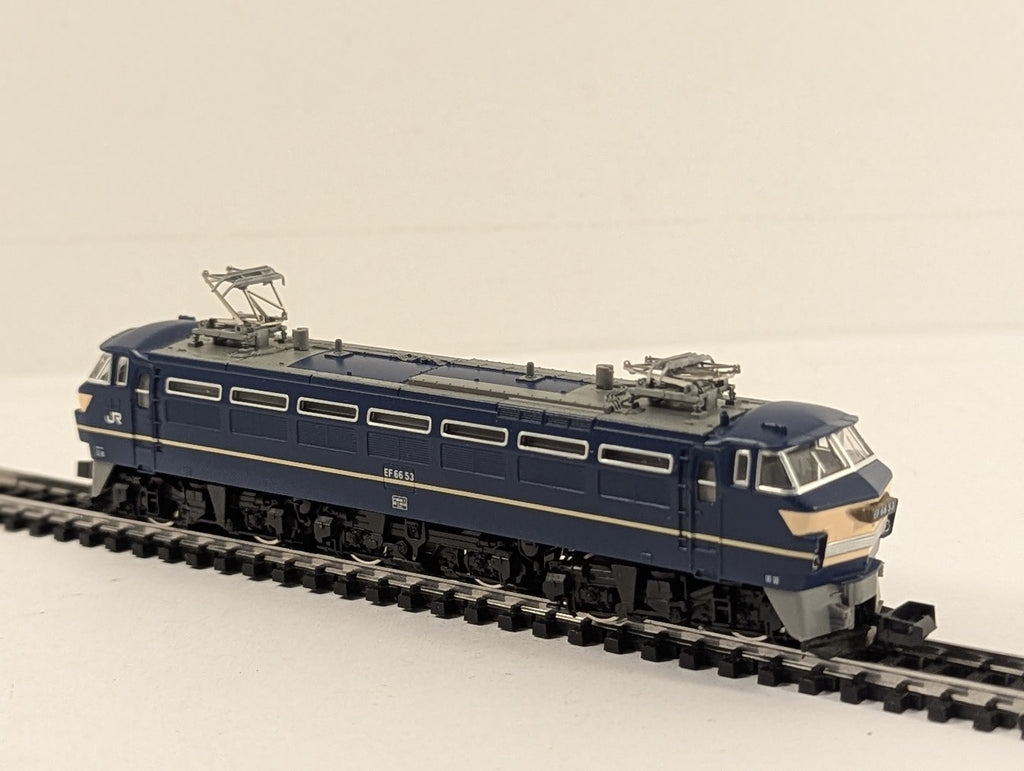 TOMIX N Gauge Class EF66 Electric Locomotive EF66 53 JR Blue 2163