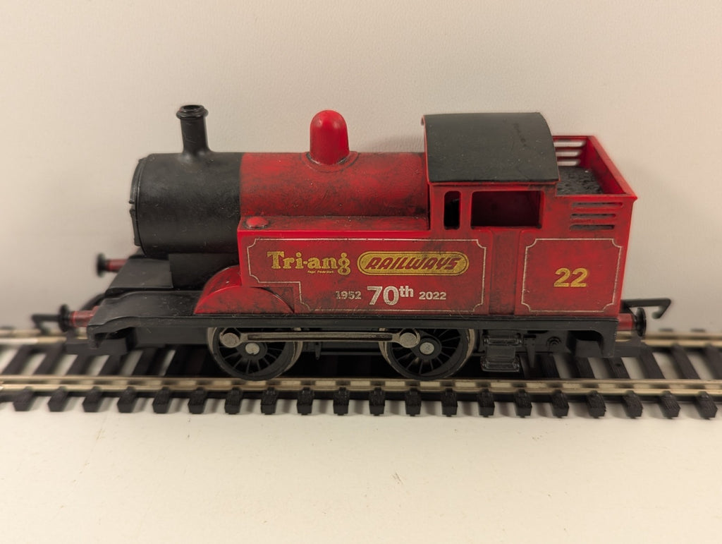 Hornby R30202 70th Anniversary 0-4-0 Loco Weathered