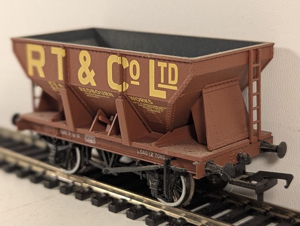 Bachmann Branchline OO Gauge 24-Ton Ore Hopper Wagon RT & Co Ltd Redbourn Works