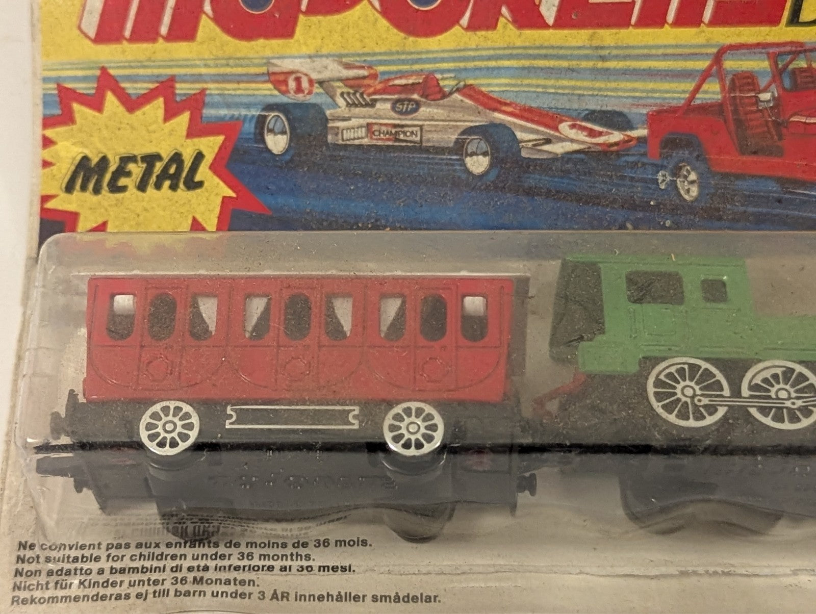 Majorette Double Series No.300 Western Train Set 1:87 Scale - Boxed