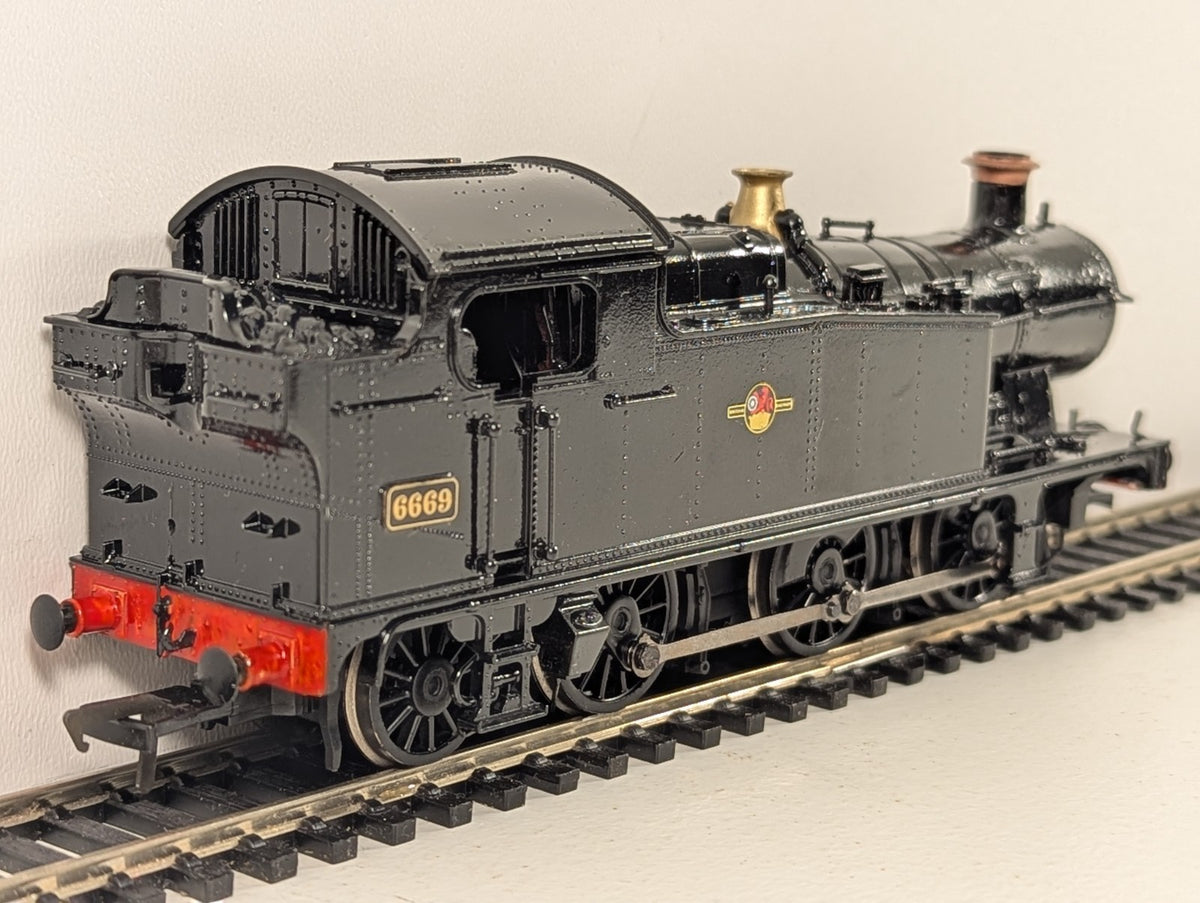 Bachmann 32-077 Class 56XX Tank Locomotive 6669 BR Unlined Black
