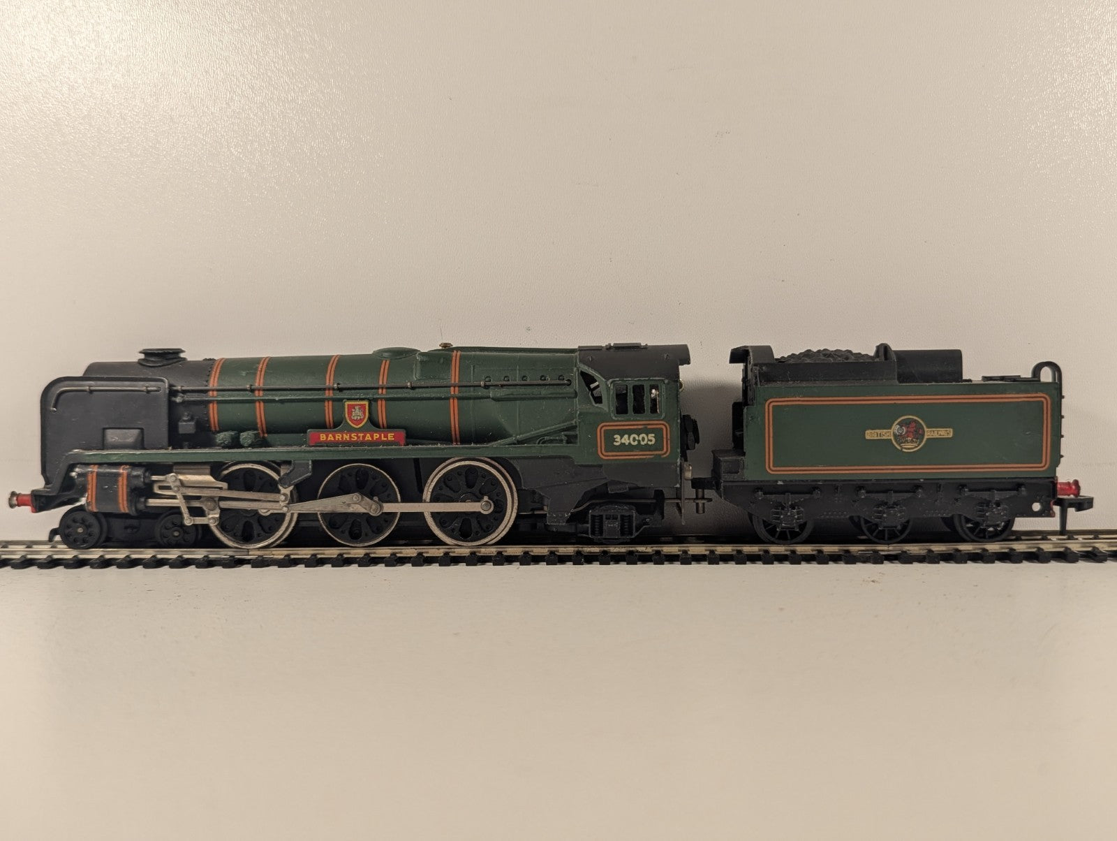 Hornby Dublo OO Gauge West Country Class 'Barnstaple' Steam Loco