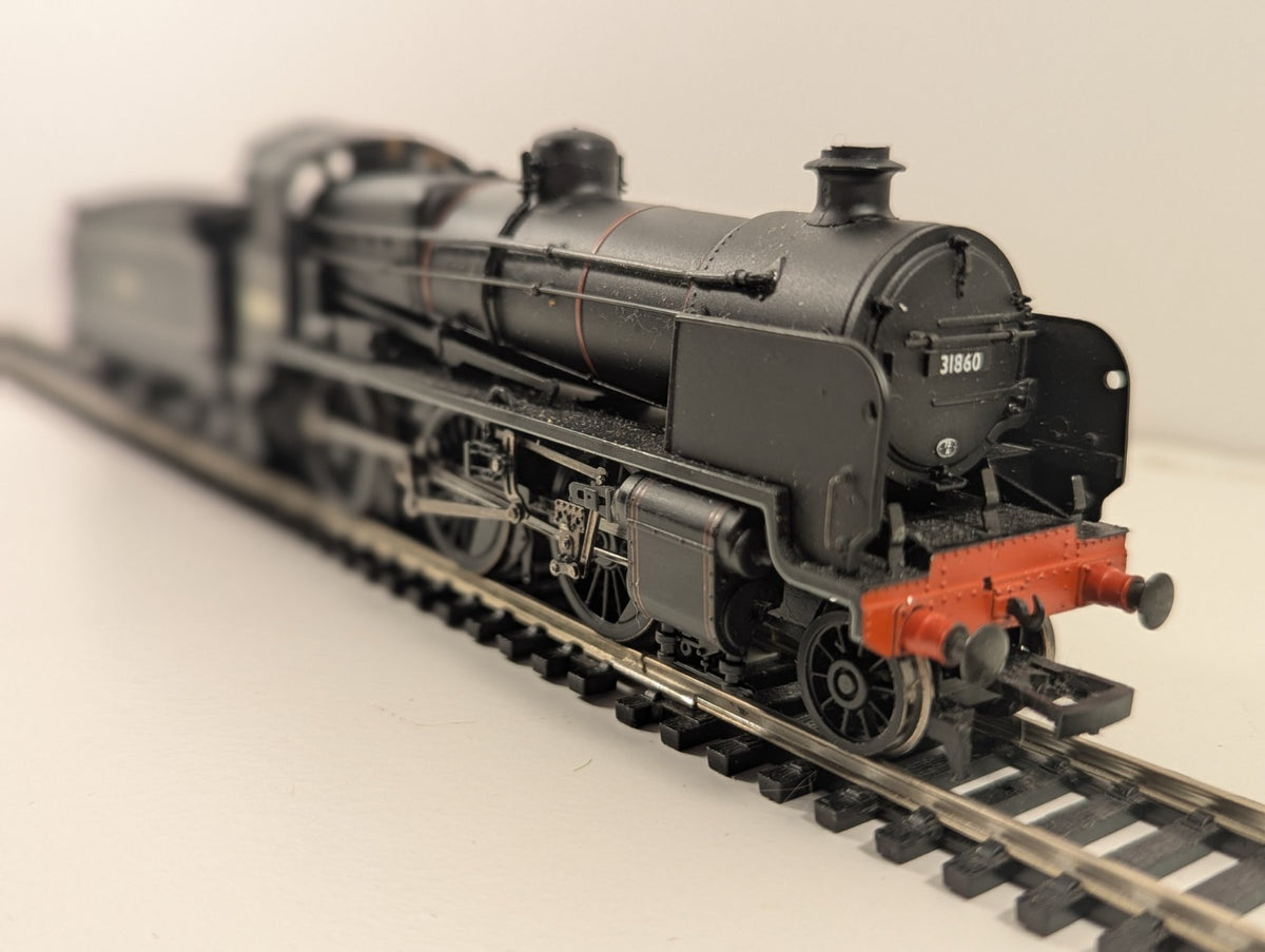 Bachmann 32-151 OO Gauge Steam Locomotive N Class 31860 BR Lined Black. - Boxed