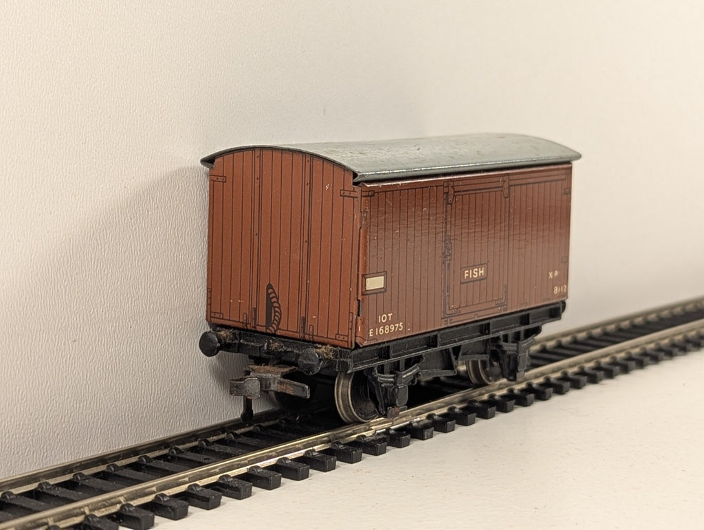 Hornby Dublo DR374 OO Gauge BR Brown D1 Fish Van - Boxed