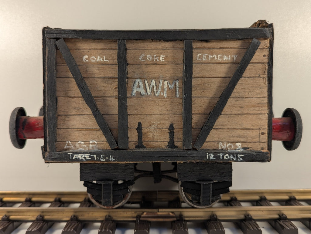 G Gauge Custom 12 Ton 7-Plank Wagon