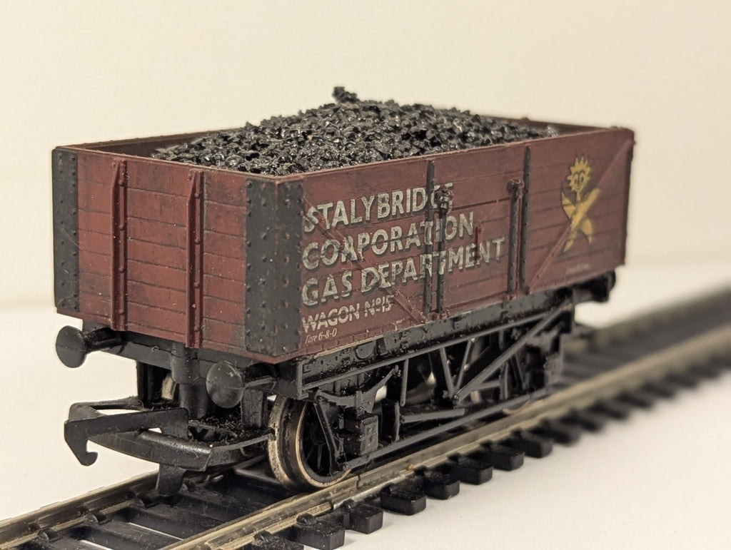 Hornby Stalybridge Corporation Gas Department livery Open Wagon