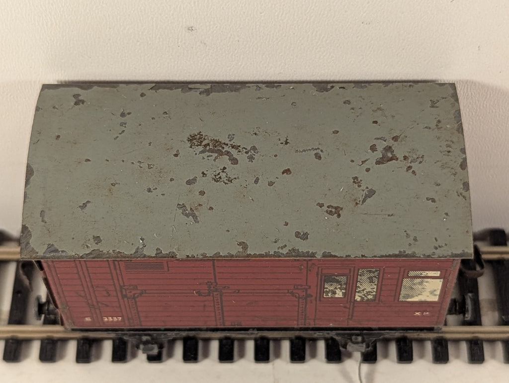 Hornby Dublo BR Crimson Horse Box OO Gauge