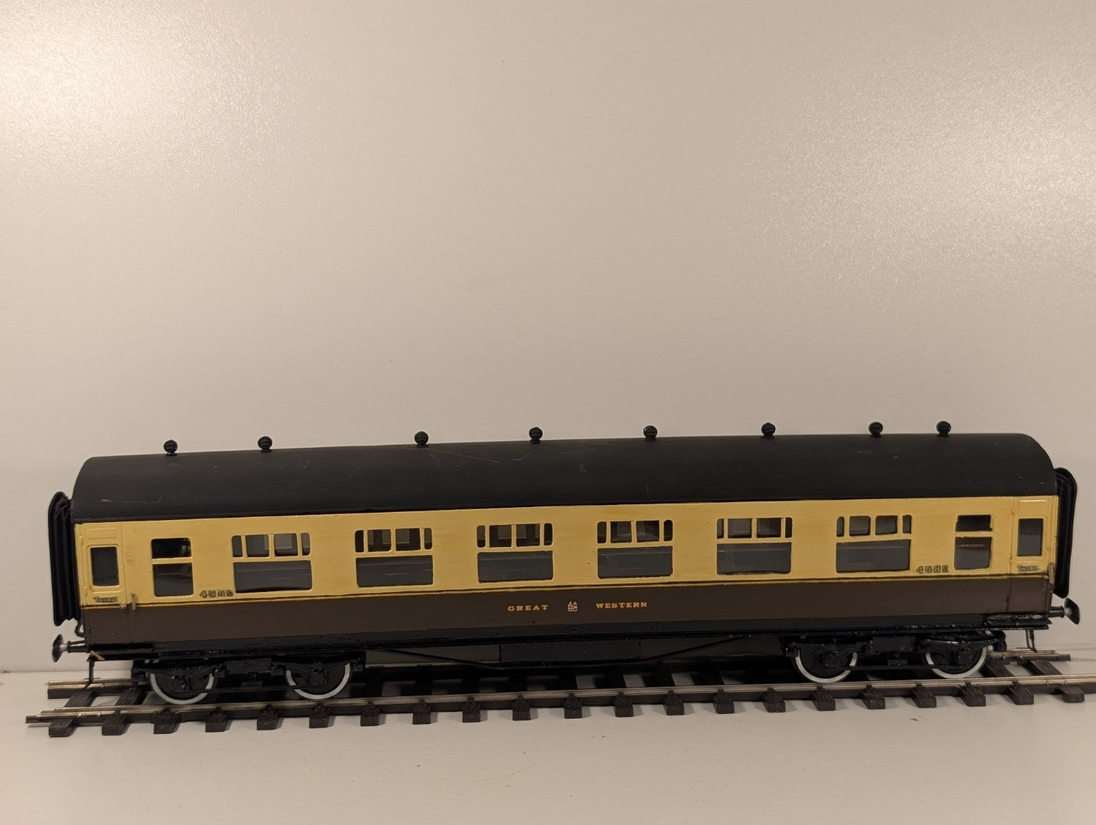 Leeds Company O Gauge Kitbuilt Great Western Chocolate & Cream 3rd Coach 4589