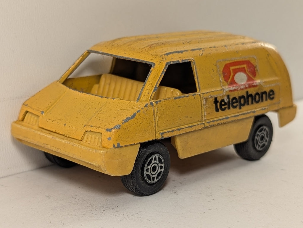 Corgi Cubs Telephone Van Die-cast Model Van Post Office Telephones Yellow