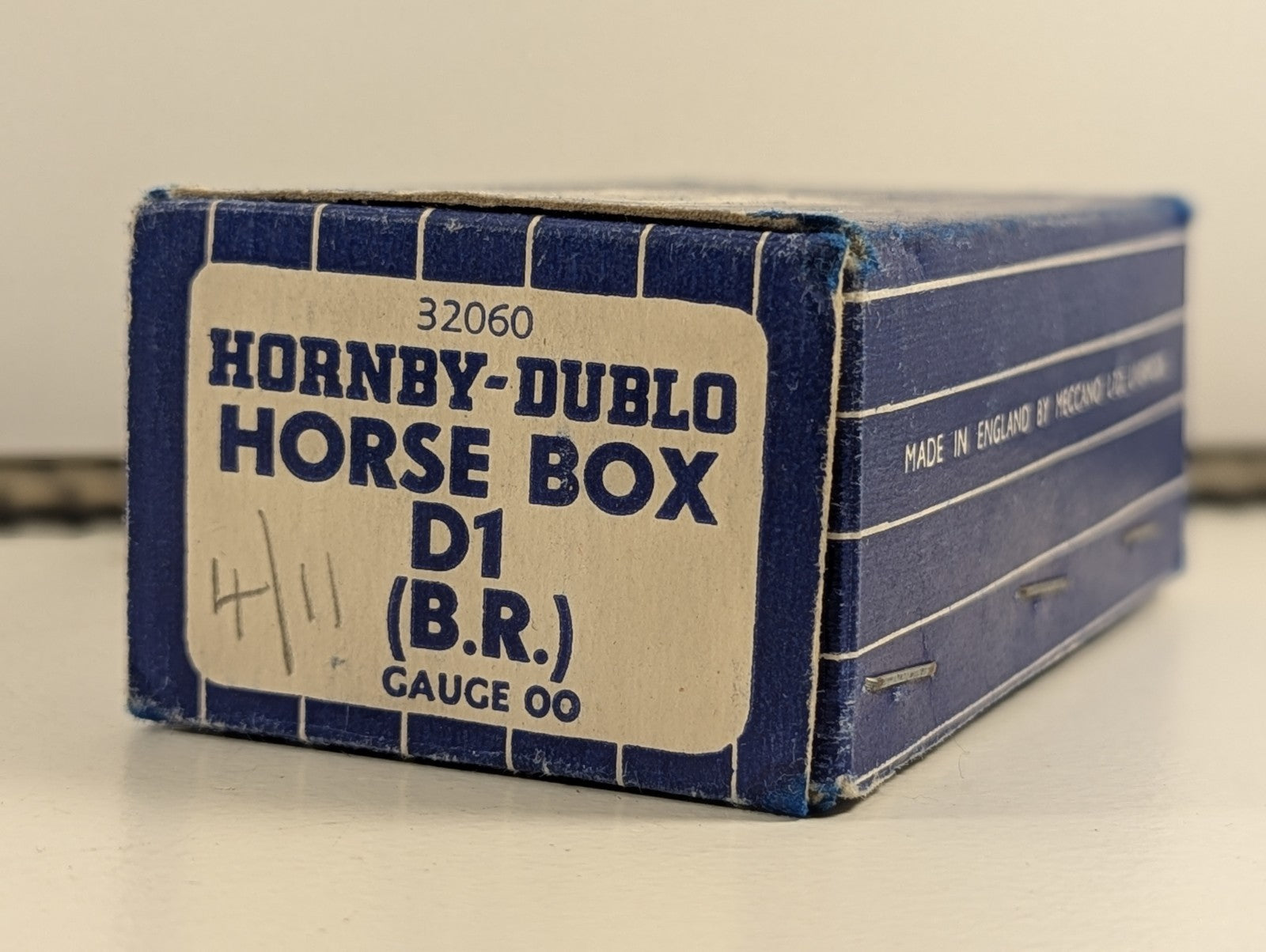 Hornby Dublo 32060 OO Gauge BR Red D1 Horse Box - Boxed